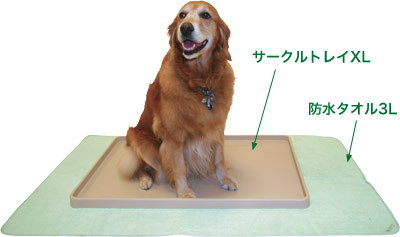 サークルトレーXL（大型犬用トイレトレー）